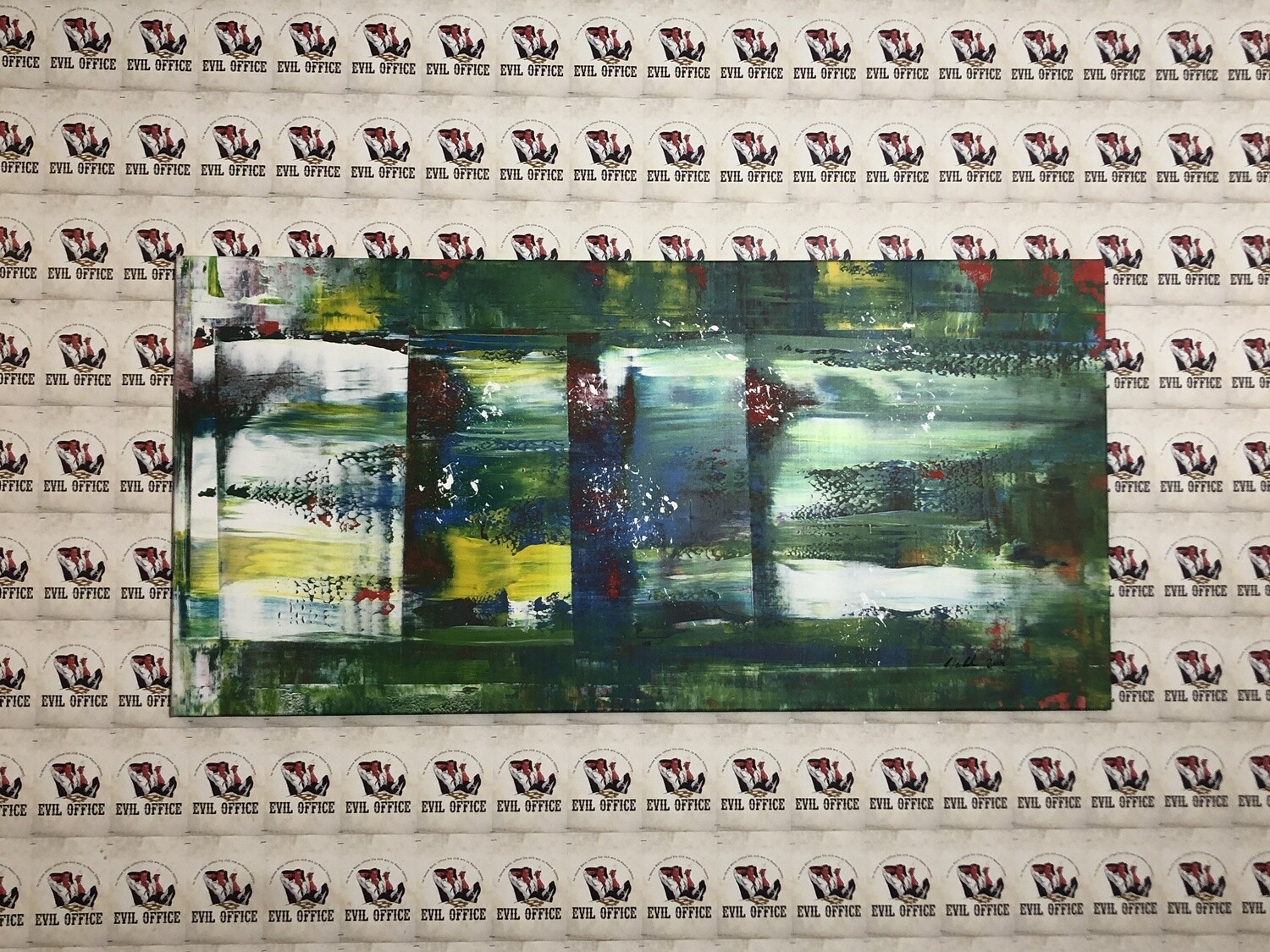 Bild #8 Acryl Malerei Leinwand auf Keilrahmen B 185cm H 90cm