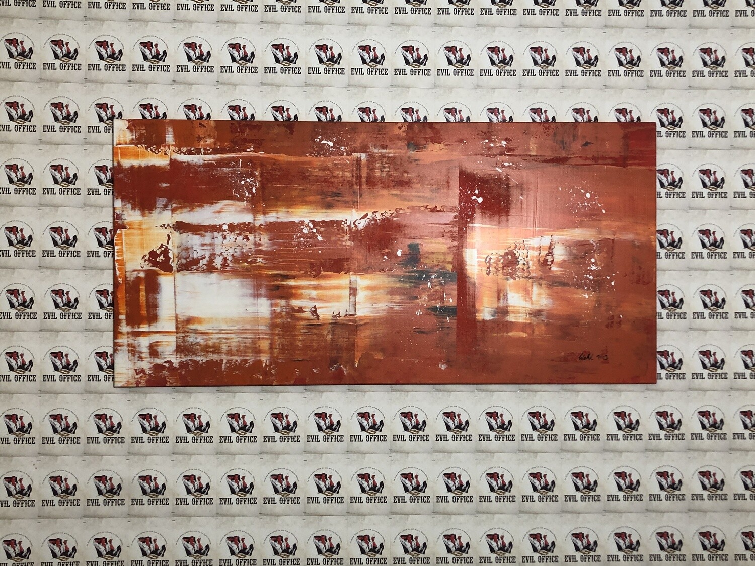 Bild #4 Acryl Malerei Leinwand auf Keilrahmen B 185cm H 90cm