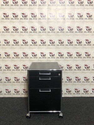 Bosse Modul Space Rollcontainer Schwarz 3 Schub Design Büromöbel
