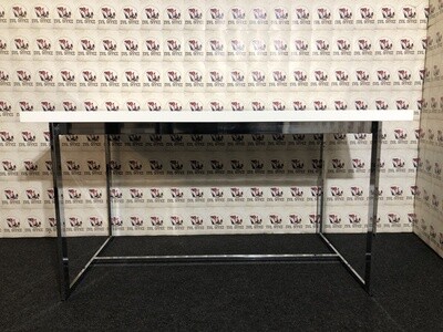 Konferenztisch Bench von IMS Domitalia in Weiß Chrom