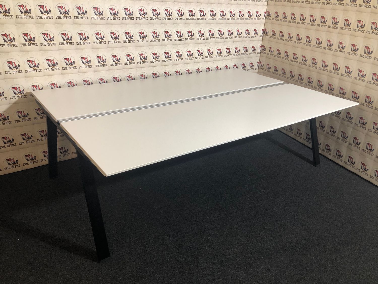 Konferenztisch Vario ICON A-Bench Arbeitstisch Weiß Büromöbel #6