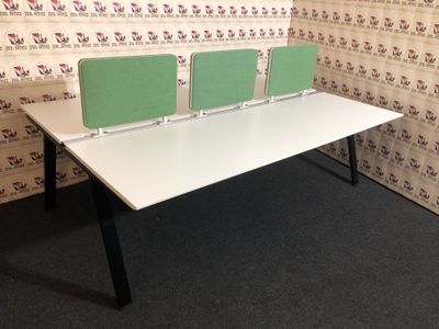 Konferenztisch von Vario ICON A-Bench Arbeitstisch in Weiß #7
