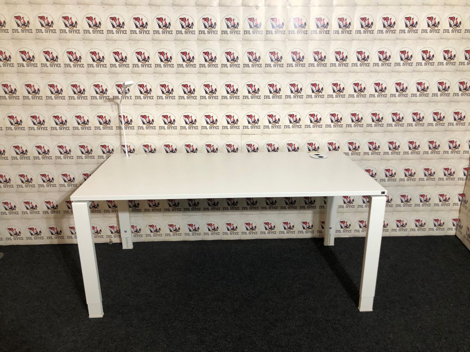 Schreibtisch König Neurath Do It 4 Weiß Luxo 160cm #1