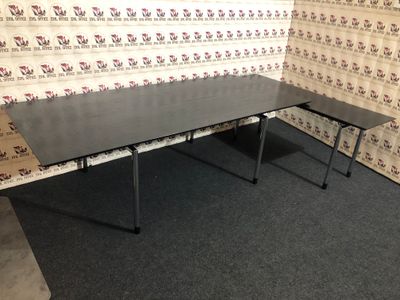 Chef Schreibtisch 2-er Set Kombination von ARCO Schwarz