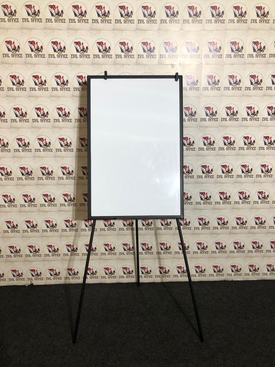 Flipchart Höhenverstellbar von Niceday in Weiß Braun