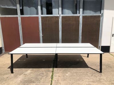 Konferenztisch Teamschreibtisch König Neurath Weiß / Schwarz #2