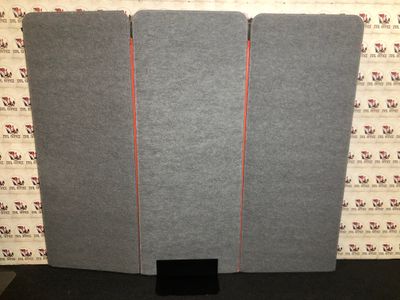 BuzziSpace Screen Akustikpaneele Trennwand Akustik Grau 3-er Set