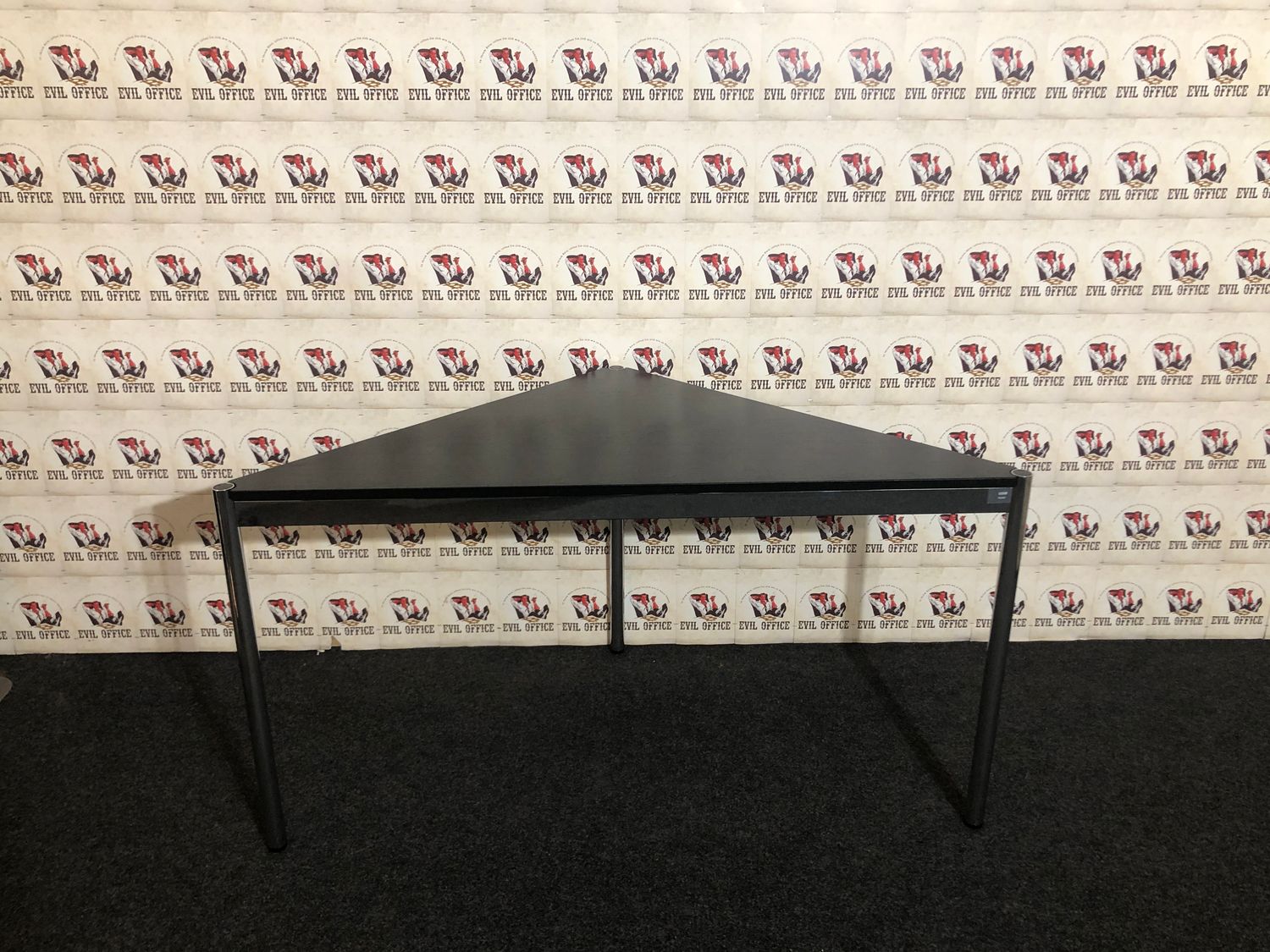 Design USM Haller Eckschreibtisch Schreibtisch Holz Schwarz