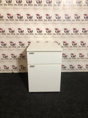 Standcontainer mit 2 schubladen in Weiß