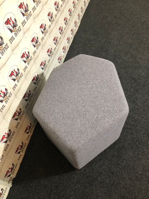 Hocker von MDD Model Bazalto in Grau Sessel