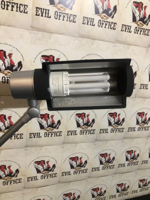 Tischleuchte Lampe Osram Dulux Table Silbergrau Schwarz