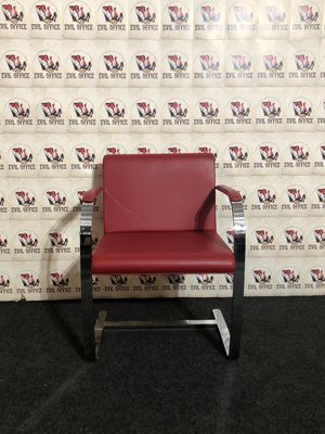 Stuhl Freischwinger Knoll International Brno Replika Rot Design