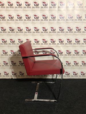 Stuhl Freischwinger Knoll International Brno Replika Rot Design