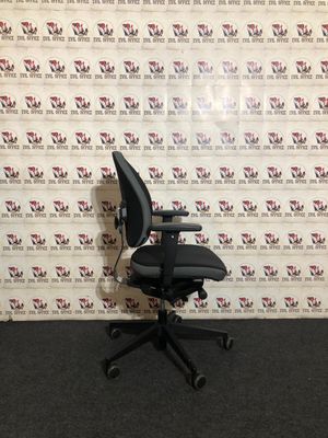 Bürostuhl Novachair Ergonomisch Drehstuhl Wingback Schwarz / Grau