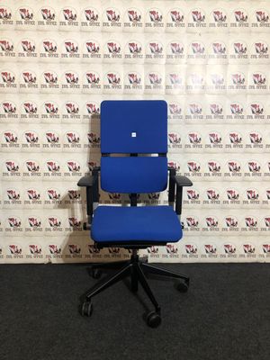 Bürodrehstuhl von Steelcase Please V2 in Blau Ergonomiestuhl