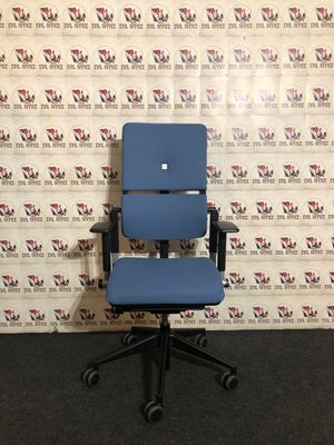Bürodrehstuhl von Steelcase Please V2 in Hellblau Ergonomiestuhl