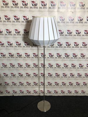 Ikea Rodd Stehlampe Lampe Edelstahl / Weiß Standleuchte