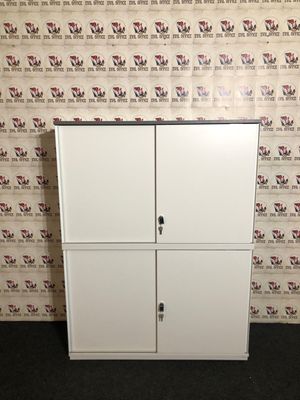 Sideboard Schiebetürschrank Wini Winea Maxx Weiß Anthrazitgrau #2