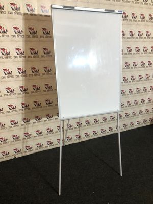 Flipchart Höhenverstellbar von Magnetoplan in Weiß #1