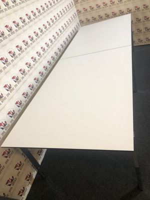 Konferenztisch Besprechungstisch Oka Desk Line 7 Puron Weiß HPL