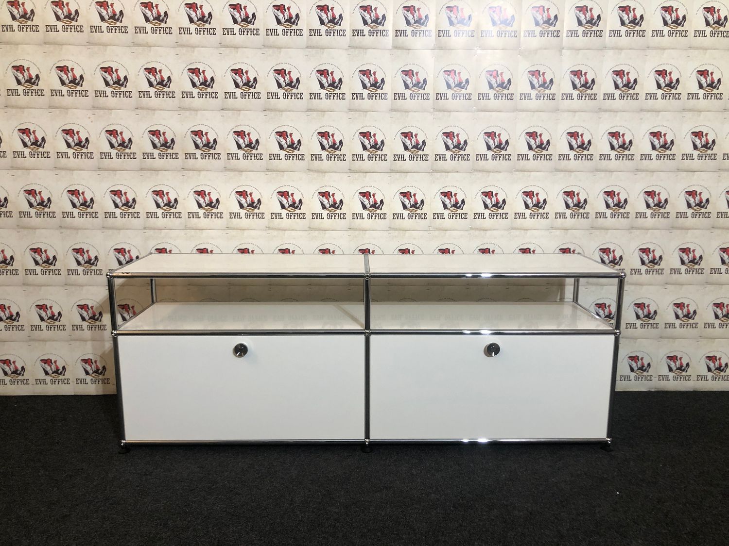 USM Haller Lowboard in Weiß Sideboard Softclose Design