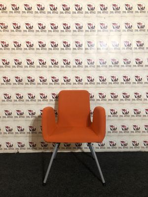 Stuhl Bürostuhl Konferenzstuhl Ikea Patrik in Orange