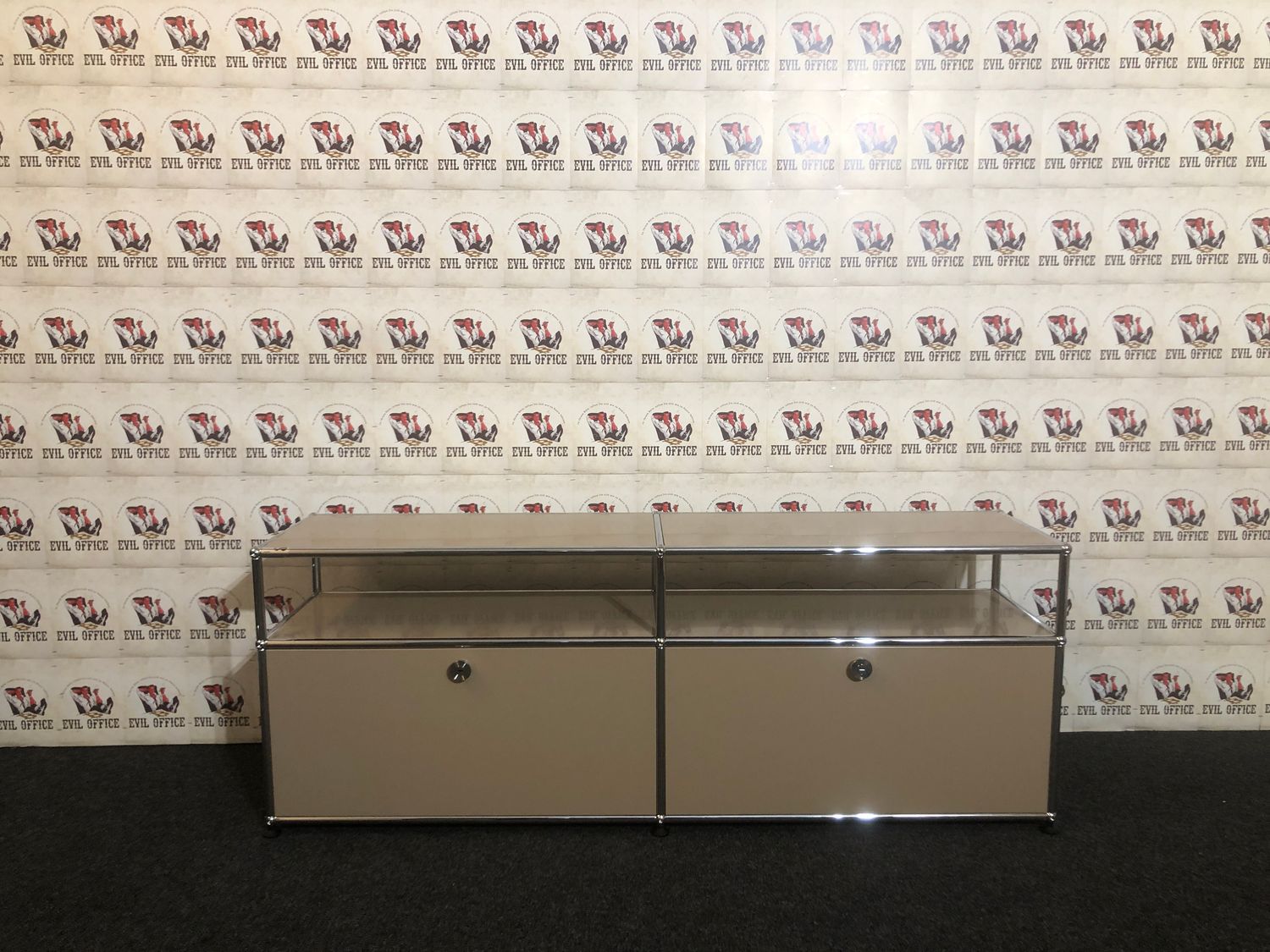 USM Haller Lowboard Beige Sideboard Softclose Design
