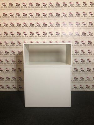 Apothekerschrank von Wini Winea Maxx in Weiß Ausziehbarer Schrank Links #1