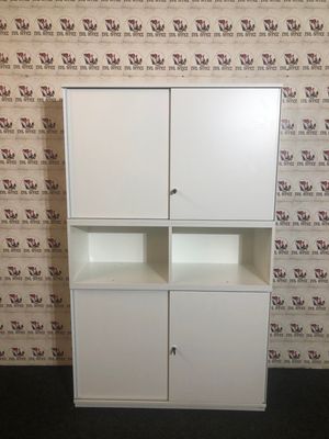 Sideboard Schiebetürschrank Regal Wini Winea Maxx Weiß Anthrazitgrau #4