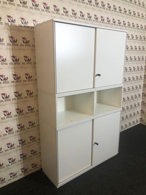 Sideboard Schiebetürschrank Regal Wini Winea Maxx Weiß Anthrazitgrau #4