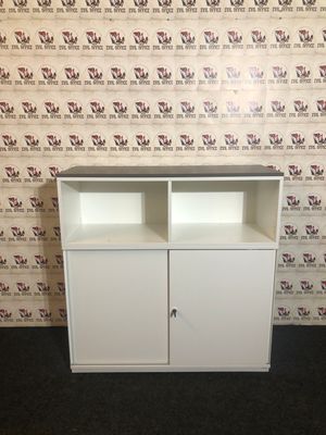 Sideboard Schiebetürschrank Regal Wini Winea Maxx Weiß Anthrazitgrau #5