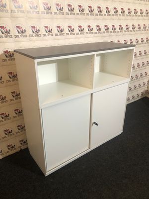 Sideboard Schiebetürschrank Regal Wini Winea Maxx Weiß Anthrazitgrau #5