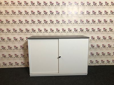 Sideboard Schiebetürschrank von Wini Winea Maxx in Weiß / Anthrazitgrau 2OH #6