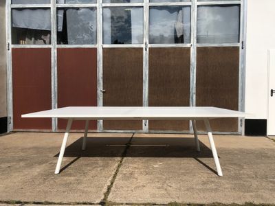 Konferenztisch Schreibtisch von New Tendency Masa Weiß 260cm