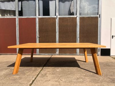 Konferenztisch Esstisch Besprechungstisch Eiche Echtholz geölt 250cm