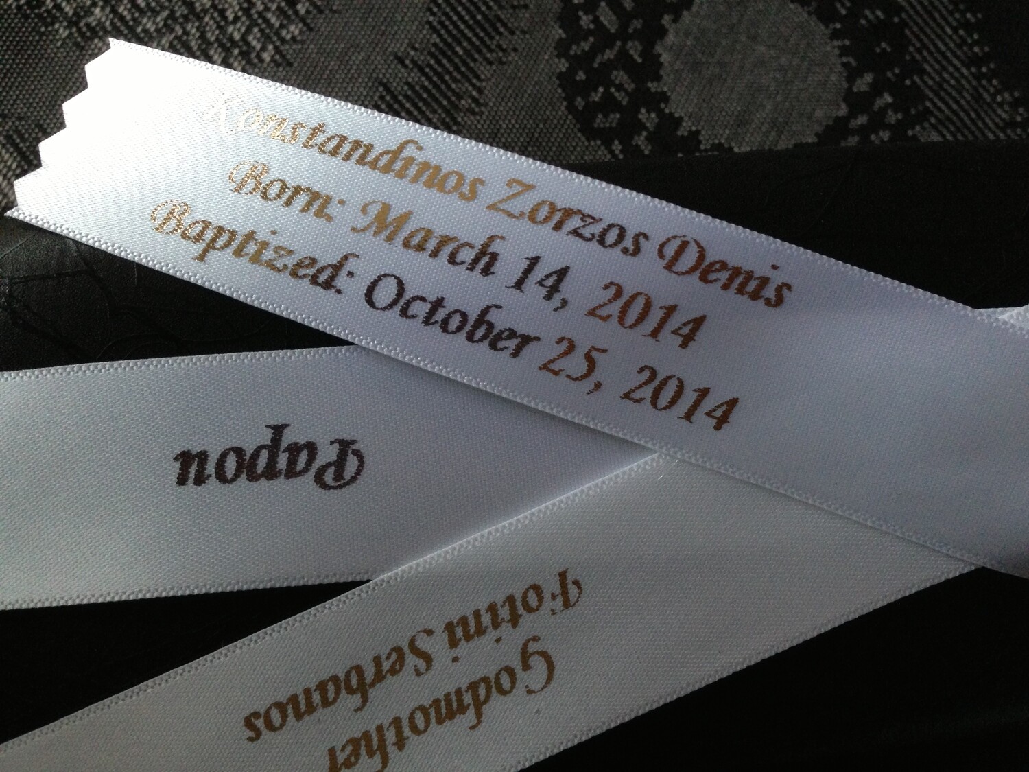 Family Title Ribbons - Matyrika Witness Pins
