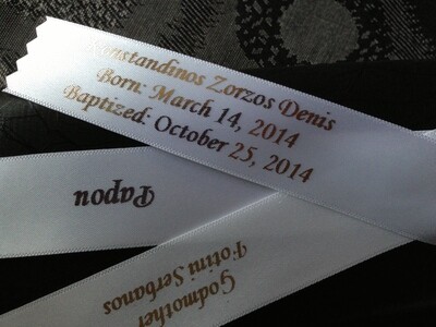 Family Title Ribbons - Matyrika Witness Pins