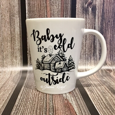 Latte Cup (12 oz) - Baby It's Cold Outside