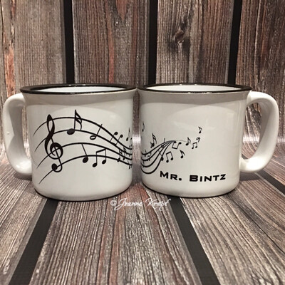 Musical Notes Mug - Free Shipping