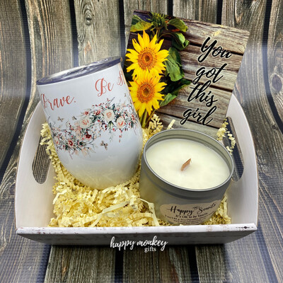 You Got This Girl Stemless Tumbler Gift Box - Free Shipping