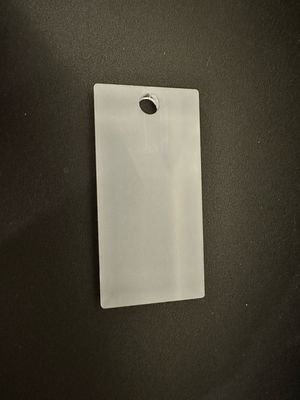ColorLyte Sublimation Blank Acrylic Key Tag - 1.5&quot; x 3&quot; Rectangle