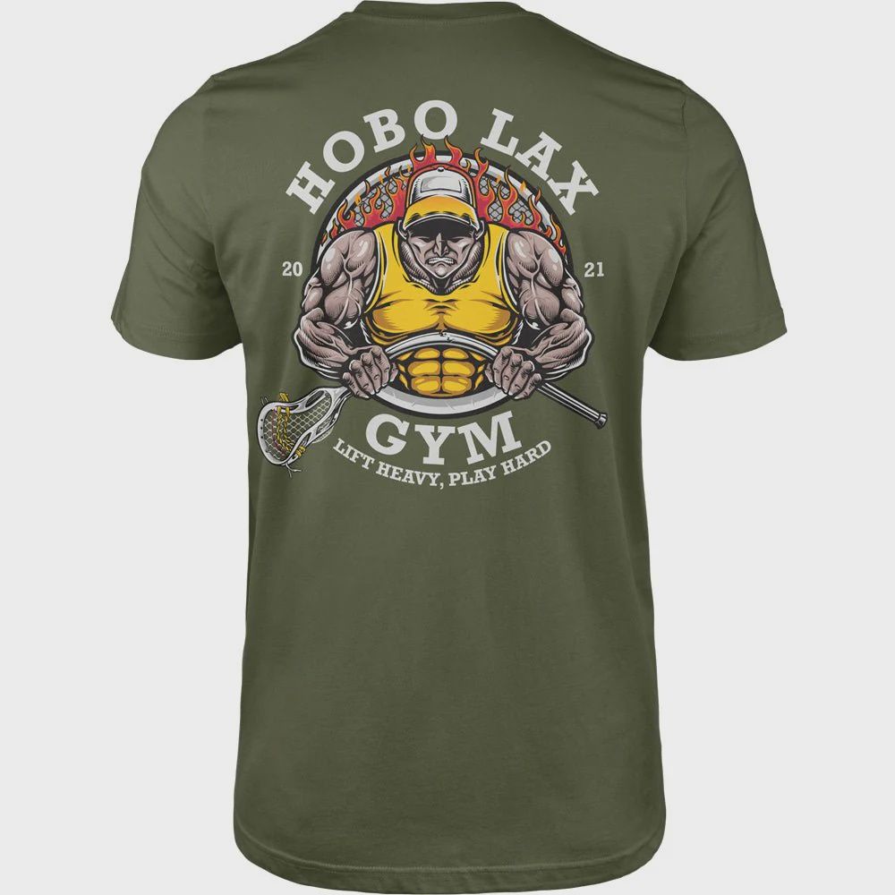 Hobo Lax Gym Tee Hobo Lax Gym Tee, Colour: Green, Size: Small