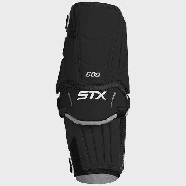 STX Surgeon 500 Lacrosse Arm Guards STX Surgeon 500 Lacrosse Arm Guards, Colour: Black, Size: Medium