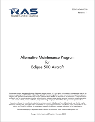 STC - Alternative Maintenance Program
