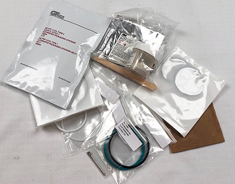 Eclipse Main Landing Gear Shock Absorber Seal Kit - With Excluder, no sealant