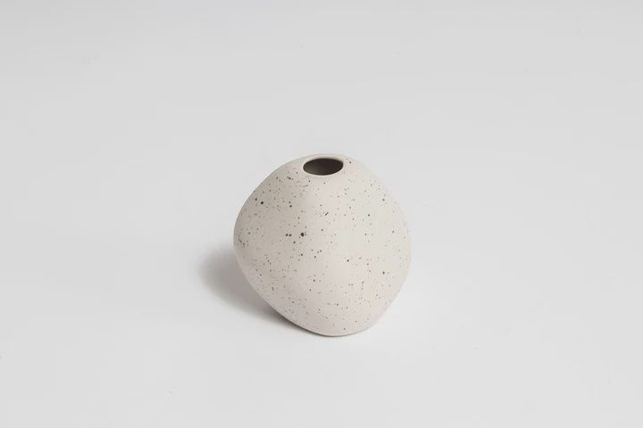 NED Harmie Mini Vase  - Pebble Natural Speckled