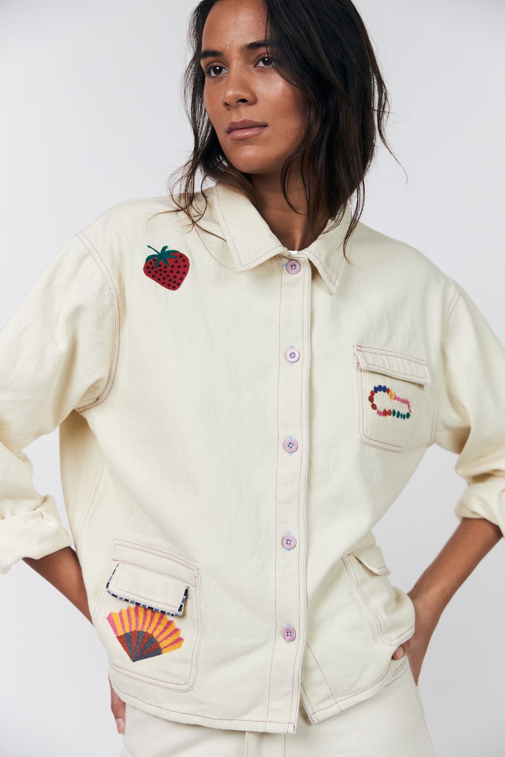 Lollys Laundry Creme April Jacket