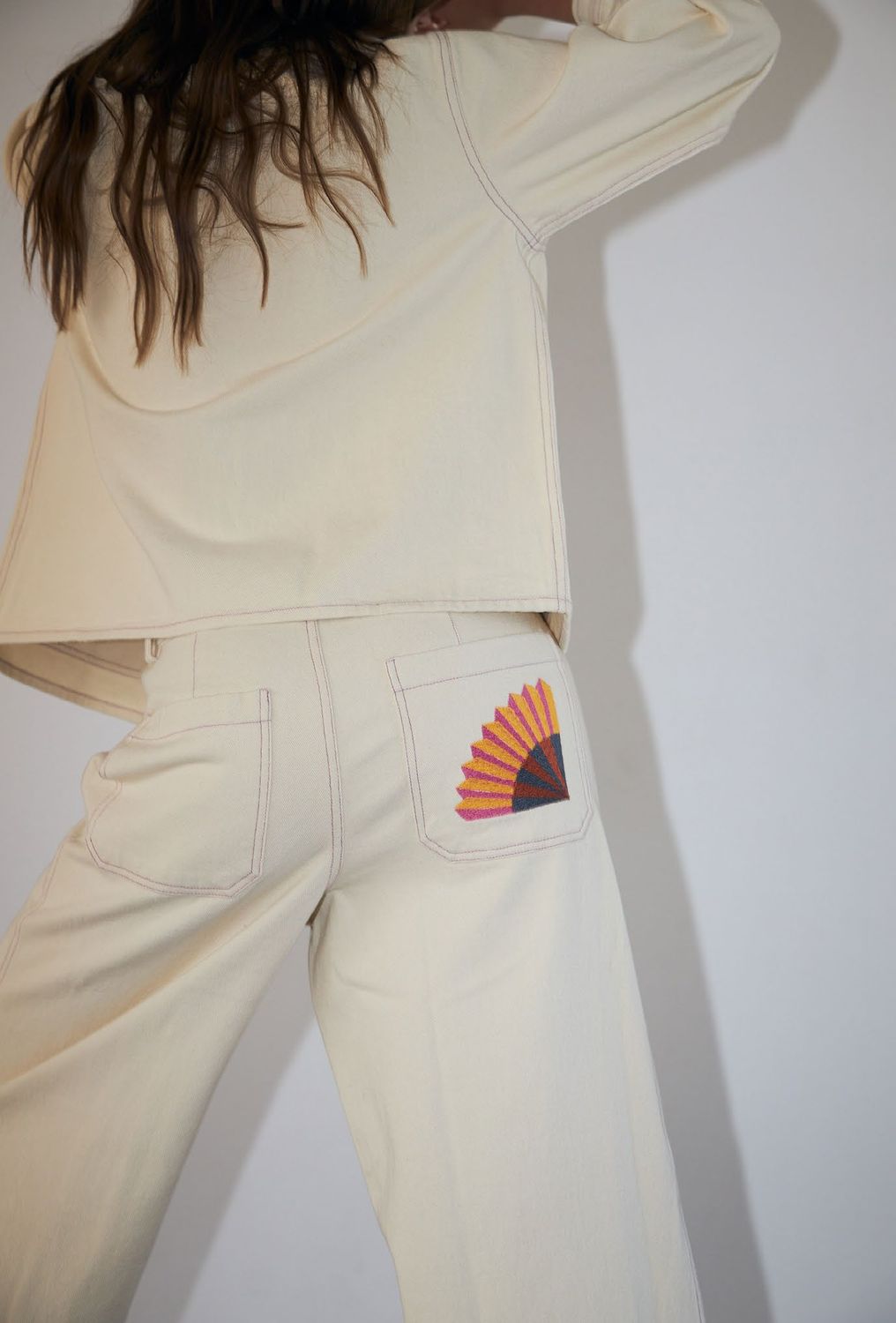 Lollys Laundry Creme Florida Pants