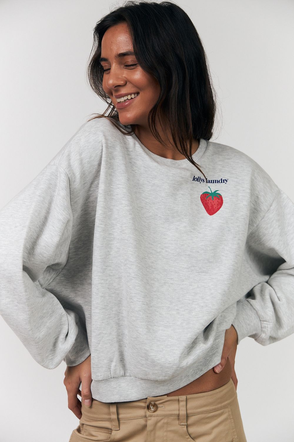 Lollys Laundry Sydney Strawberry Sweatshirt