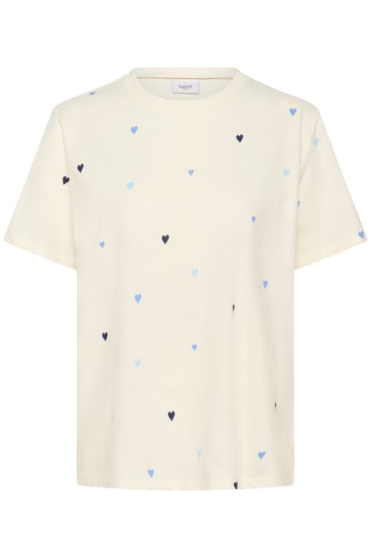 Saint Tropez Johanna T-Shirt - Ice Blue
